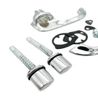 Exterior Door Handle Chrome Pair Replacement for 1965–1968 Chevy Impala