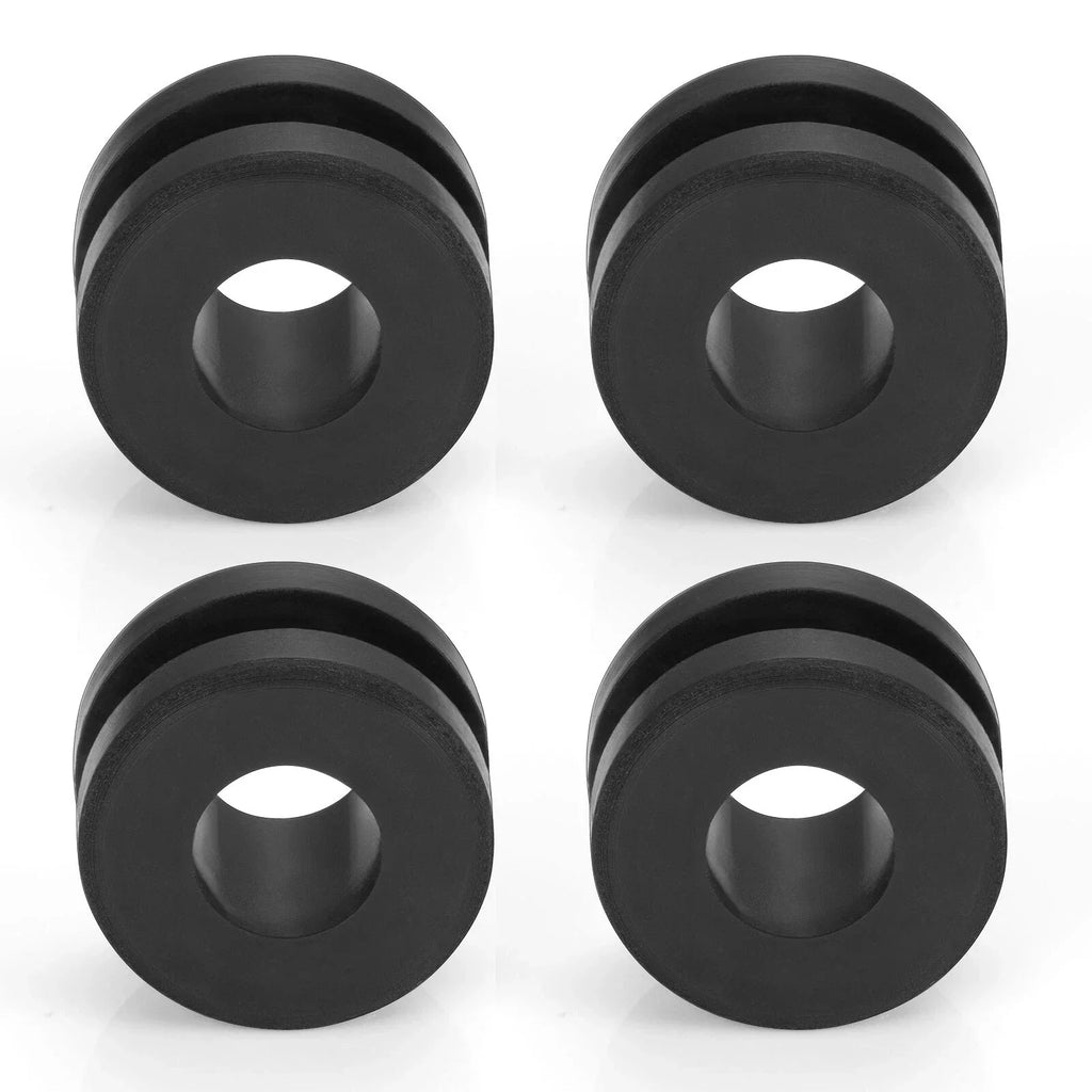 Rubber Heel Guard Grommets x4 Yamaha YFM350X YFZ350 YFS200 (1986–2006)