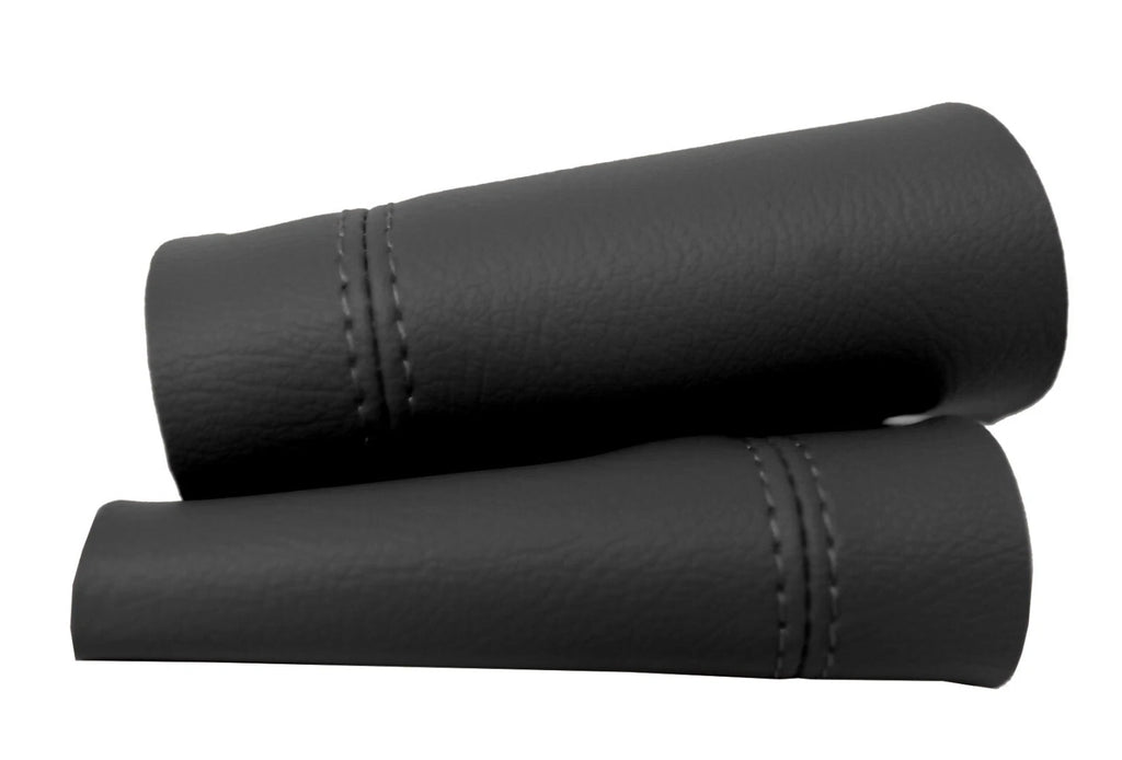 Seat Armrest Cover for Chrysler Pacifica (2017–2020) Black PVC Leather