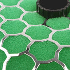1x Green 3" High Flow Washable Mushroom Air Intake Filter for Car