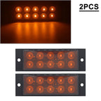10 LED Side Marker Lamps for Car Bus Truck Trailer Lorry Tractor Motorhome