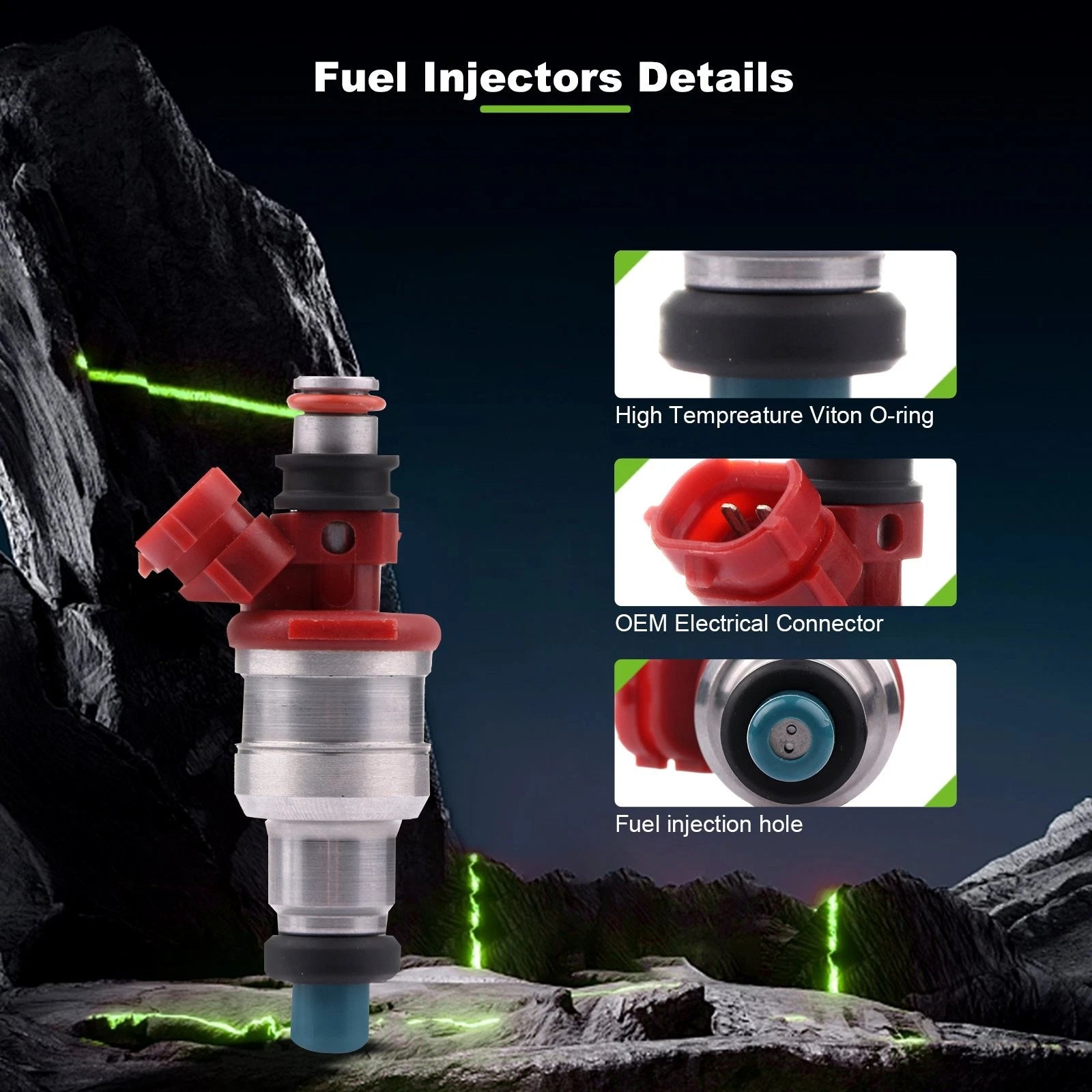 Fuel Injectors for Toyota Pickup 2.4L (1989–1995) 2320935040