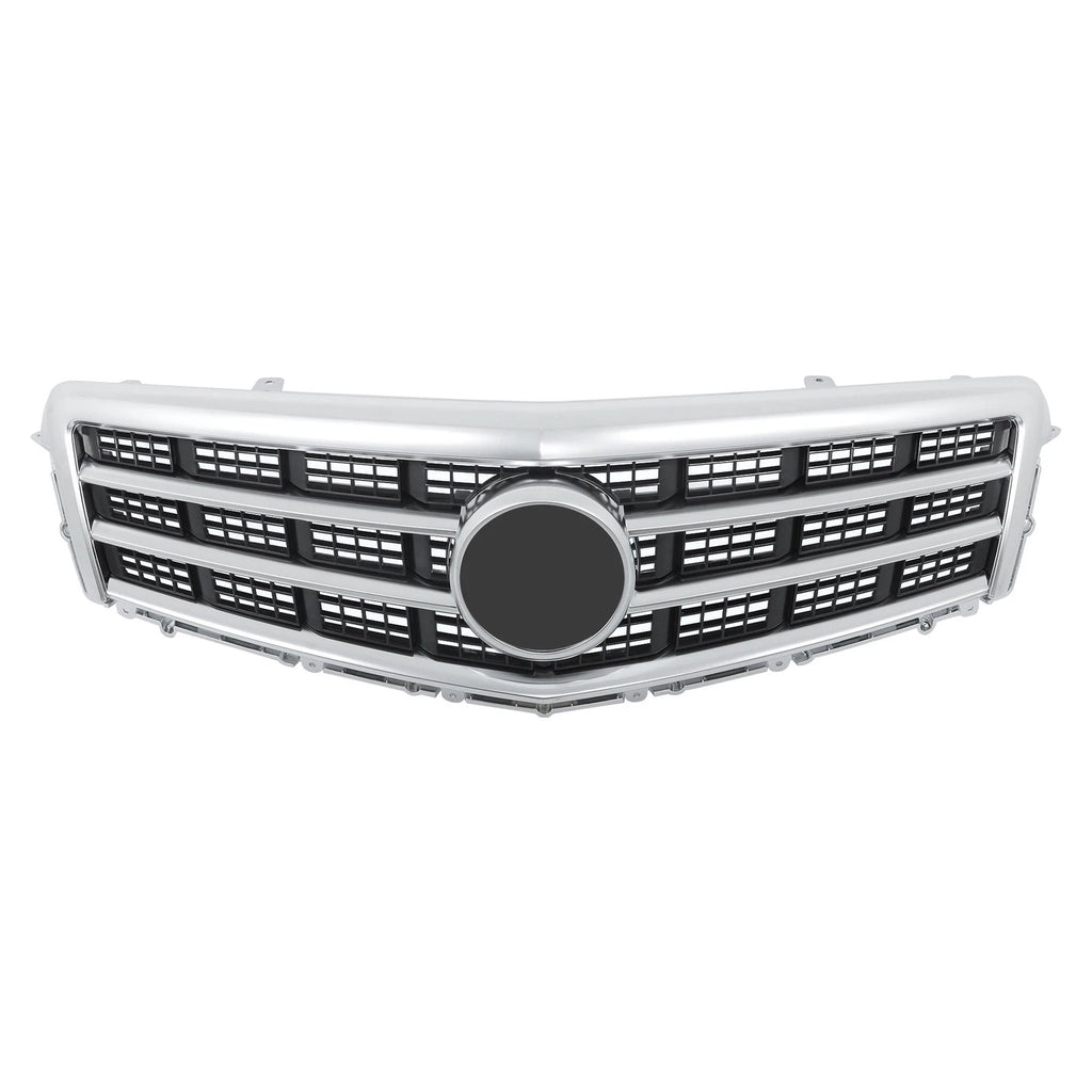 Matte Chrome Front Upper Bumper Grille for Cadillac ATS (2013-2014)