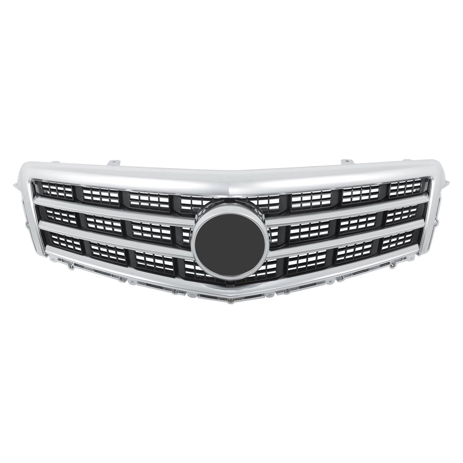 Matte Chrome Front Upper Bumper Grille for Cadillac ATS (2013-2014)