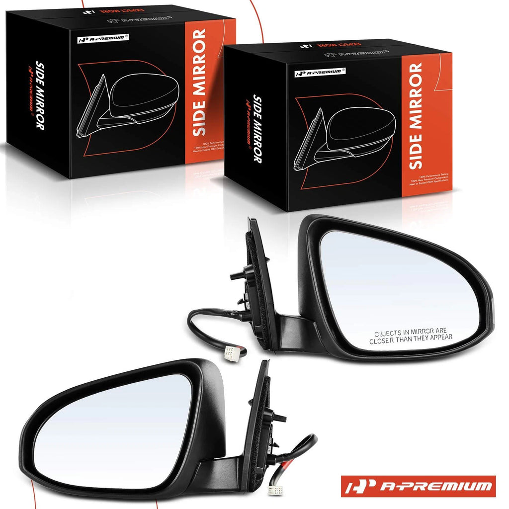 Power Mirror with Manual Fold & Power Heat for Toyota Camry (2012-2014)