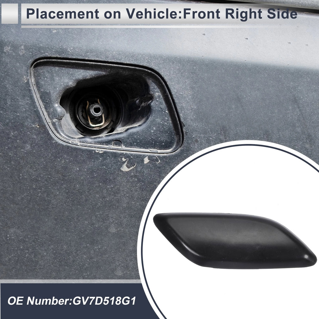 Bumper Headlight Washer Nozzle Cover Cap for Mazda 6 (2008–2012)