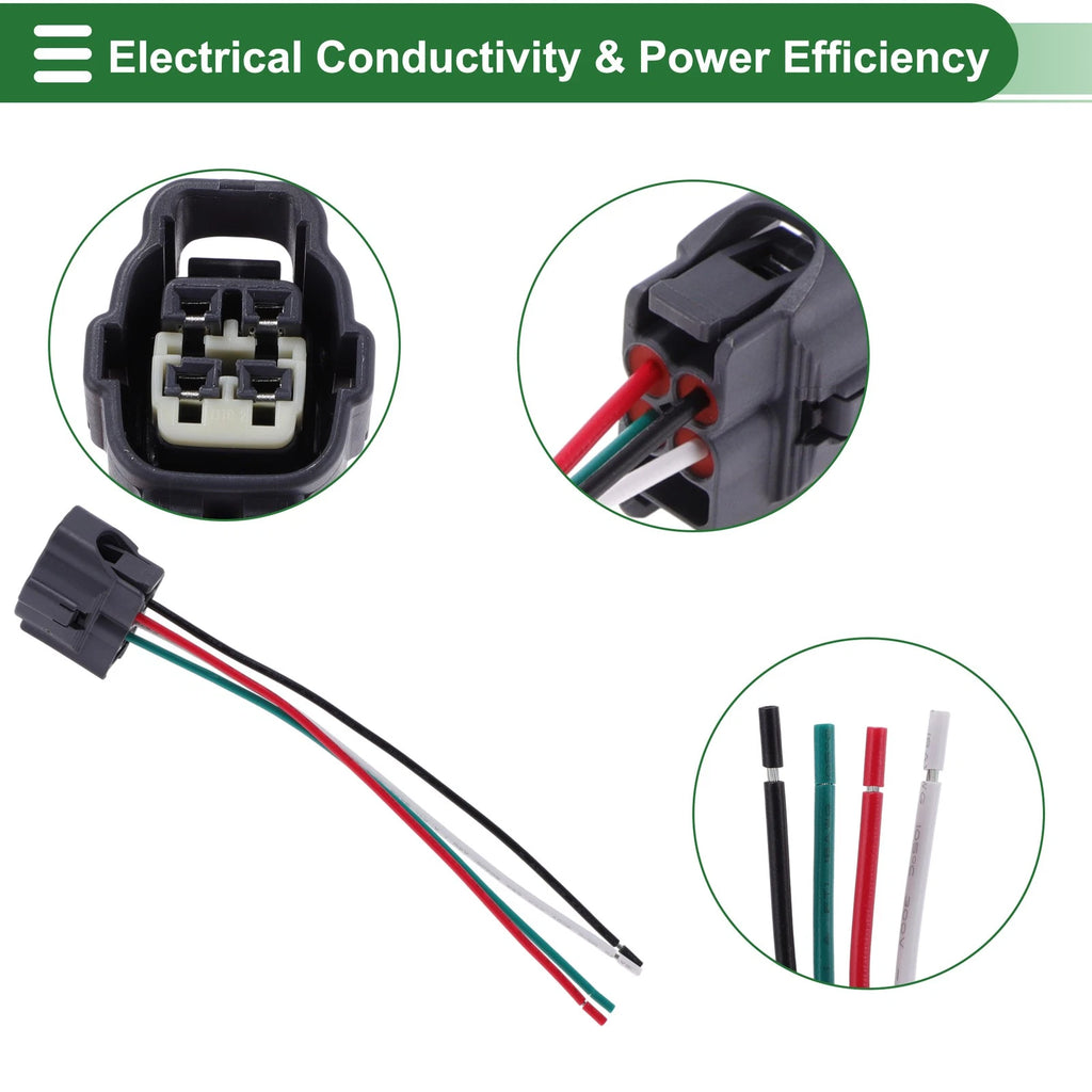 Set of 4 Pin Sensor Wiring Harnesses for Lexus CT200H (2011–2016) No. 9098010869