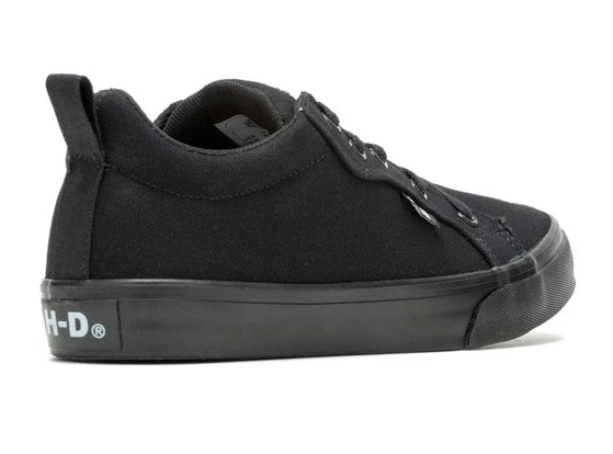 Torland Black Vintage Style Sneakers for Harley Davidson (D83497, Sz 7-9.5)