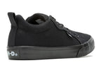 Torland Black Vintage Style Sneakers for Harley Davidson (D83497, Sz 7-9.5)