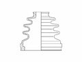 Front Left Inner CV Boot Kit for Mazda 3 (2004–2006) S988TS