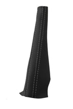 Emergency Brake Boot Cover for Nissan 350Z (2003–2008) - Leather, Gray Stitch