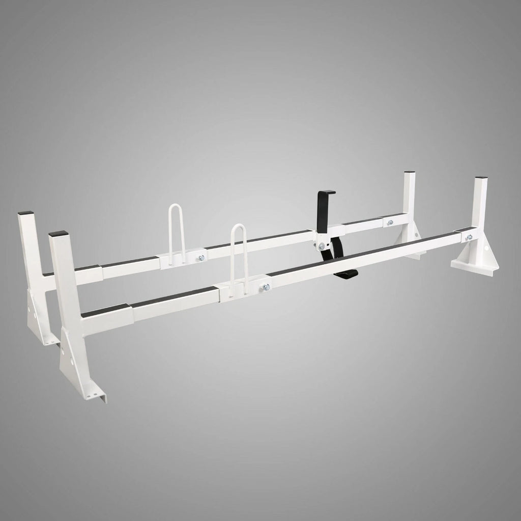 Adjustable Ladder Roof Rack for Chevy Express, Ford E-150, GMC Savana 1500 (1996–Present)