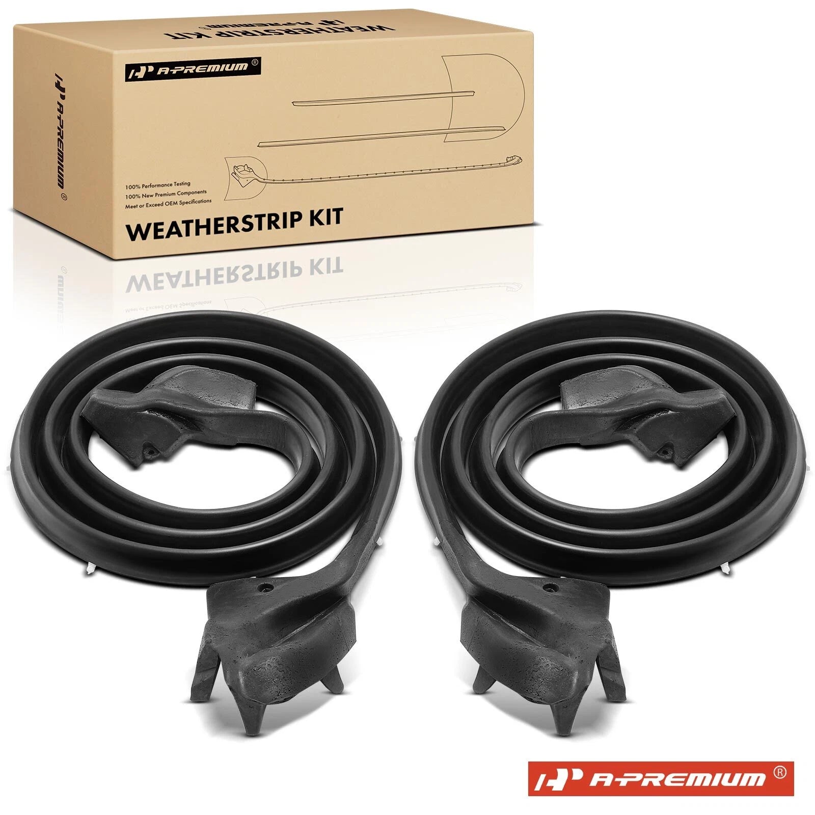 Door Weatherstrip Seal for Chevy Camaro Pontiac Firebird (1970–1981)