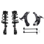 6pc Front Struts Shock & Control Arm for Toyota Sienna (2011–2014) FWD