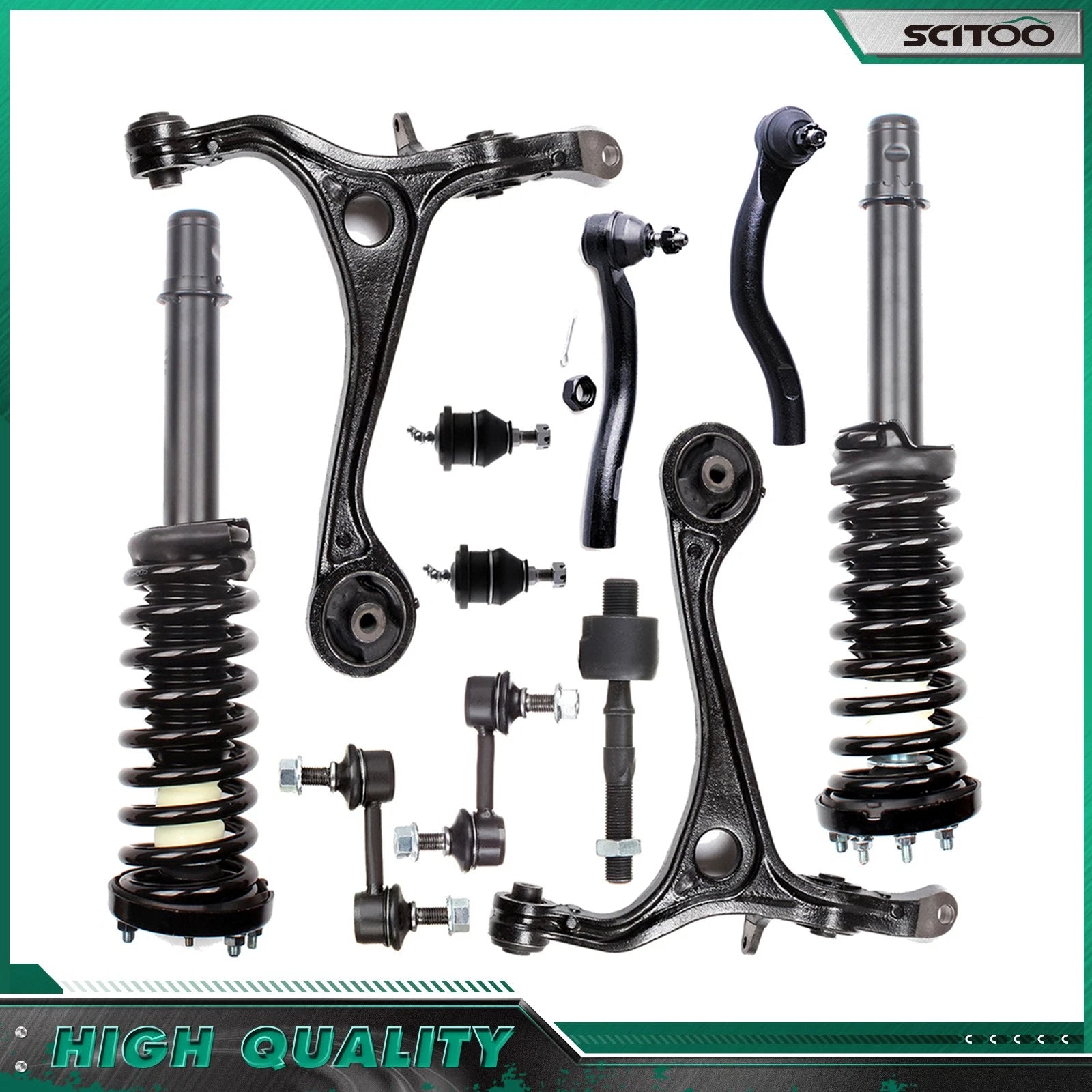 Complete Struts Suspension Kit for Honda Accord 2.4L (2003–2007)