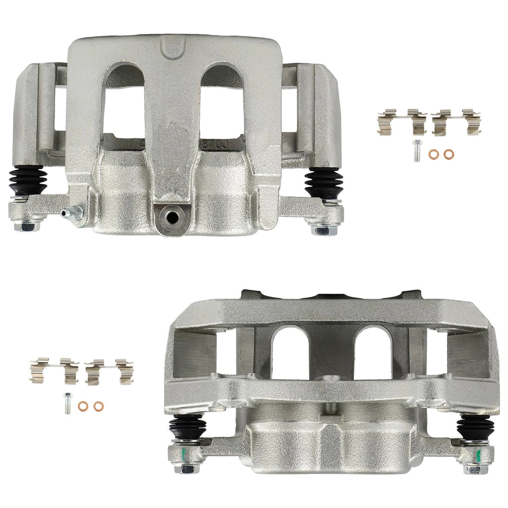 Set of 2 Front Brake Calipers for Ford Flex, Lincoln MKS (2009–2019)