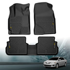 TPE Floor Mats for Toyota Corolla/Matrix, Pontiac Vibe (2009–2013)
