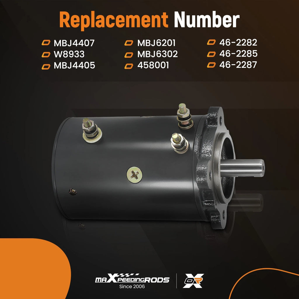 Winch Motor for Ramsey & Tulsa Winches (12V)