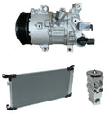 AC Compressor Kit With Condenser Replacement for Toyota Corolla 2.0L (2020–2020)