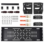 Heavy Duty Spare Tire Cargo Rack 80lb 27"-32" for Jeep Wrangler Ford Bronco