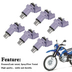 6PCS Fuel Injectors 6P2-13761-10-00 for Yamaha 250 Outboard (2005–2008)
