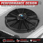 14" Electric Reversible Radiator Cool Fan for Universal Applications