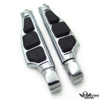 Chrome Flat Wing Footpegs for Suzuki Marauder 800 (1997–2004) / Intruder 1500 LC (1998–2009)