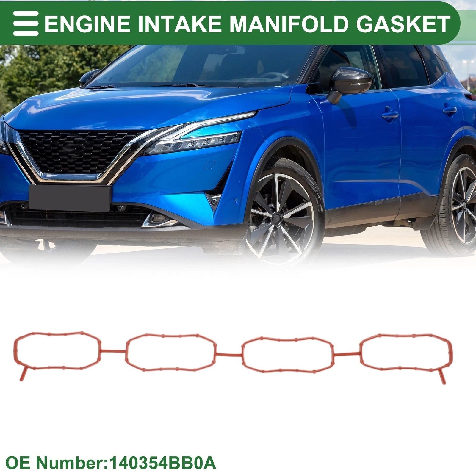 Engine Intake Manifold Gasket for Nissan Qashqai (2017) No. 140354BB0A