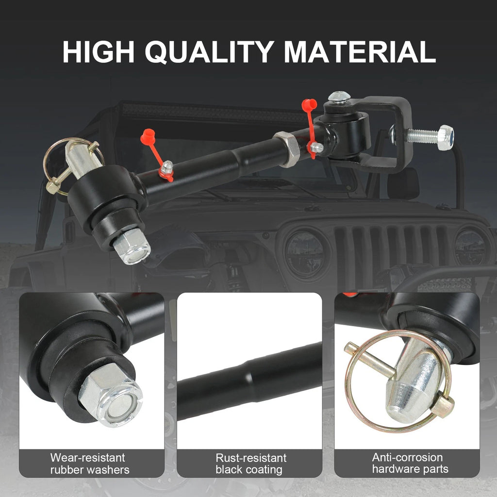 Sway Bar Links for Jeep Cherokee TJ (1998–2006) & XJ (1984–2001) 2.5-6" Lift