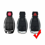 Full Protection Silver Keyless Cover Case for Mercedes-Benz (2007-2014)