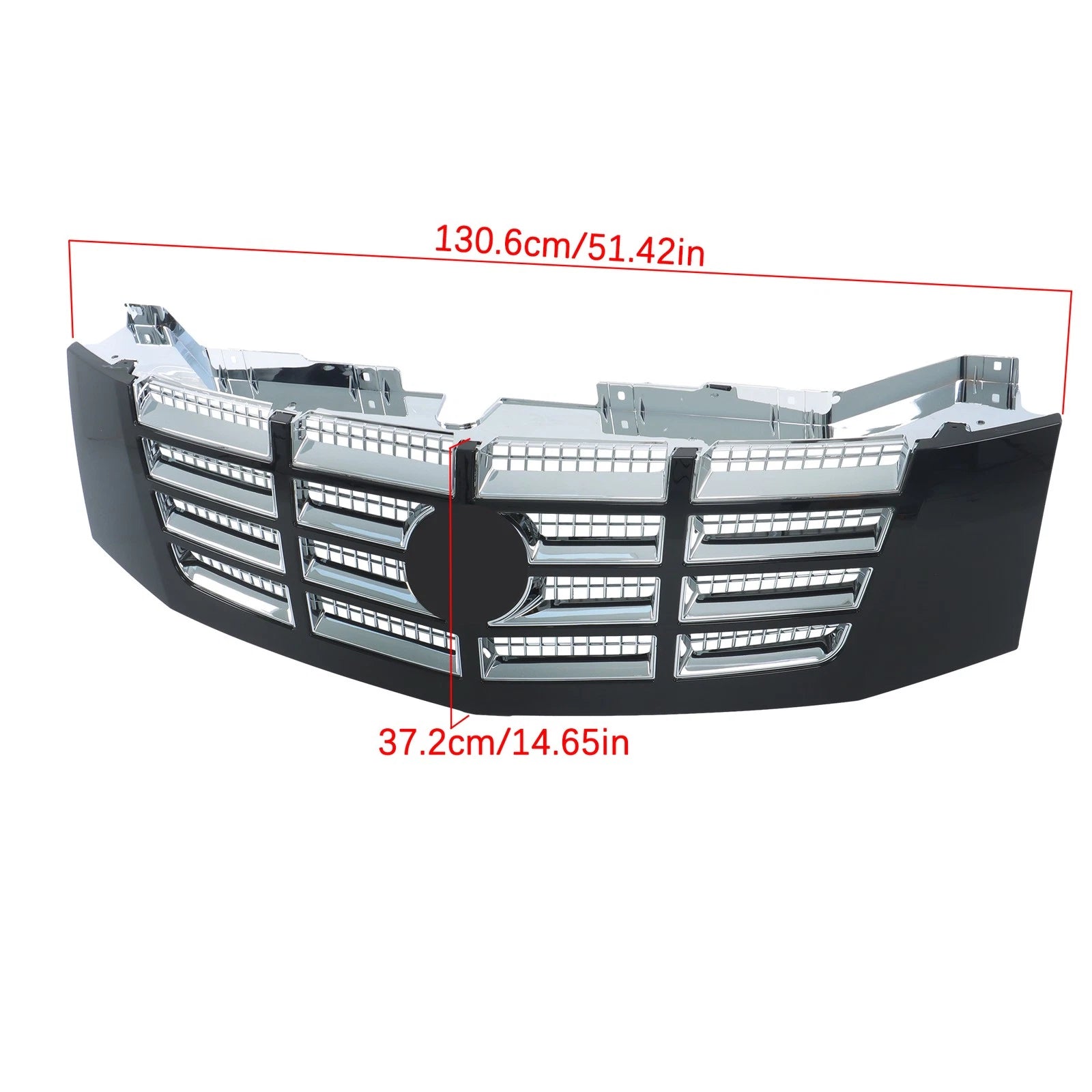 Chrome Front Bumper Grille for Cadillac Escalade (2007-2014)