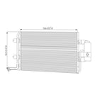 Replacement A/C Condenser for Volkswagen Golf (1999–2006)