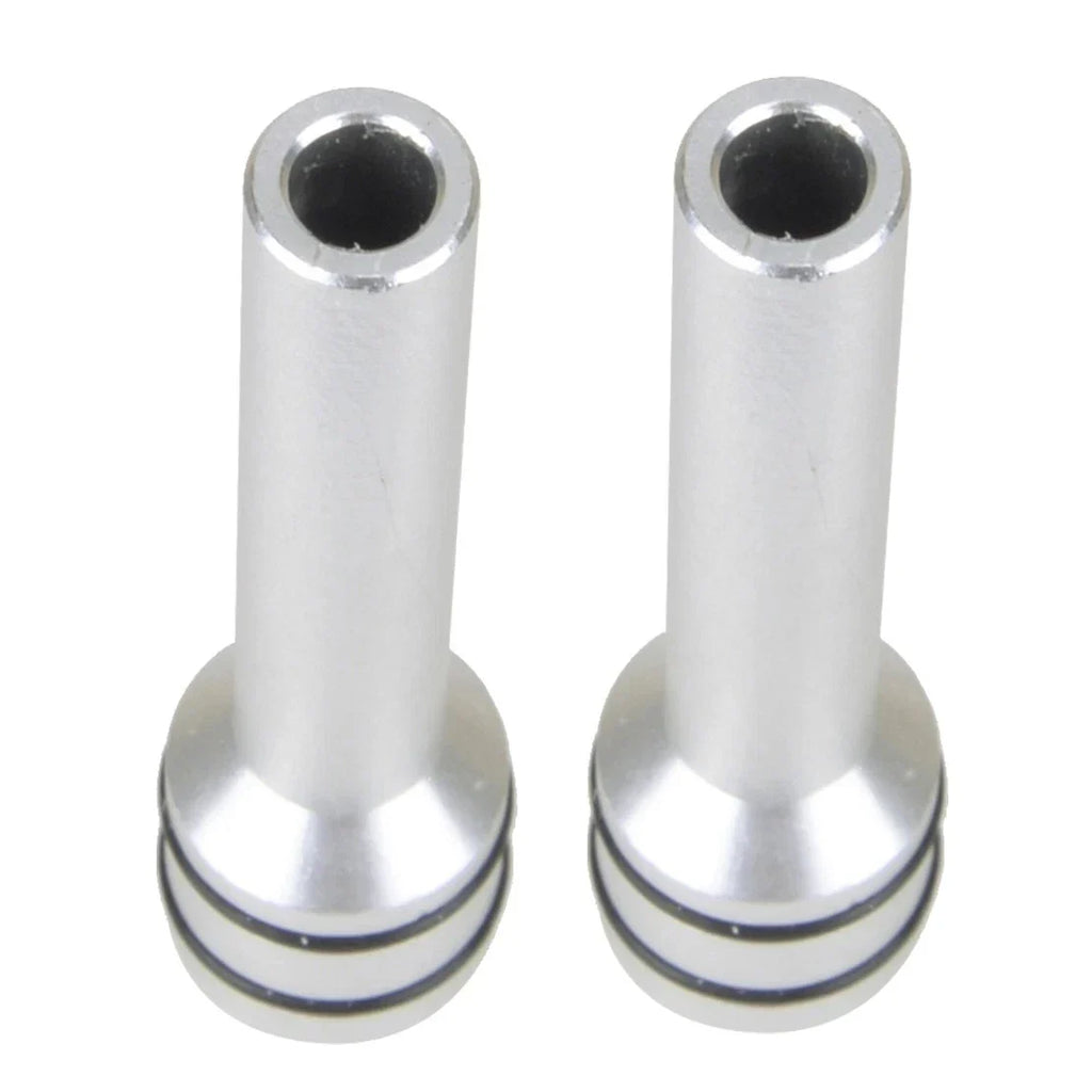 4 x Aluminium Door Latch Pin Covers for Car Interior - 49mm