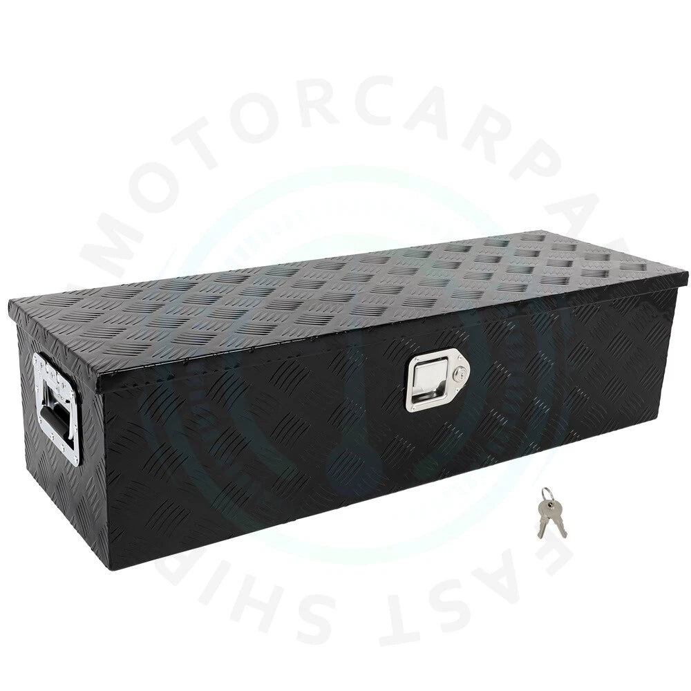 Aluminum Trailer Storage Tool Box for Pickup Truck Bed (39"X13"X10")