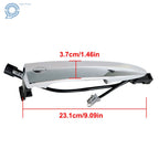 Front Left Driver Exterior Door Handle for Nissan Sentra (2013-2016)