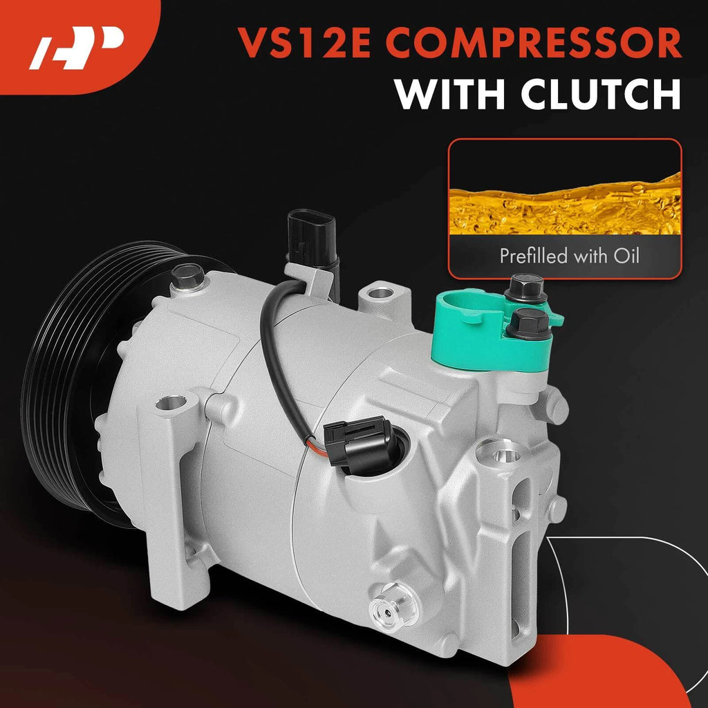 A/C Compressor with Clutch for Kia Soul (2013)