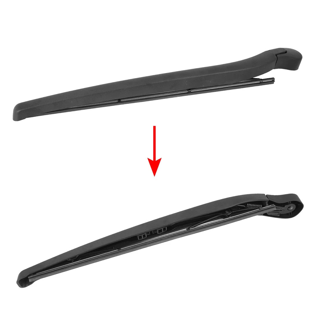Set of 2 Rear Windshield Wiper Blade Arms 375mm for BMW 5 Series E61 (2003–2010)