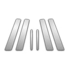 4Dr 6Pc Chrome Pillar Post Covers for 04-08 Mazda 3 I - P4151