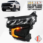 LED Headlight for Chevy Tahoe Suburban (2021–2024) LH Halogen Turn Signal