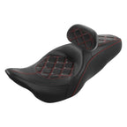 Backrest Pad Set for Harley Electra Glide (2009–2023)