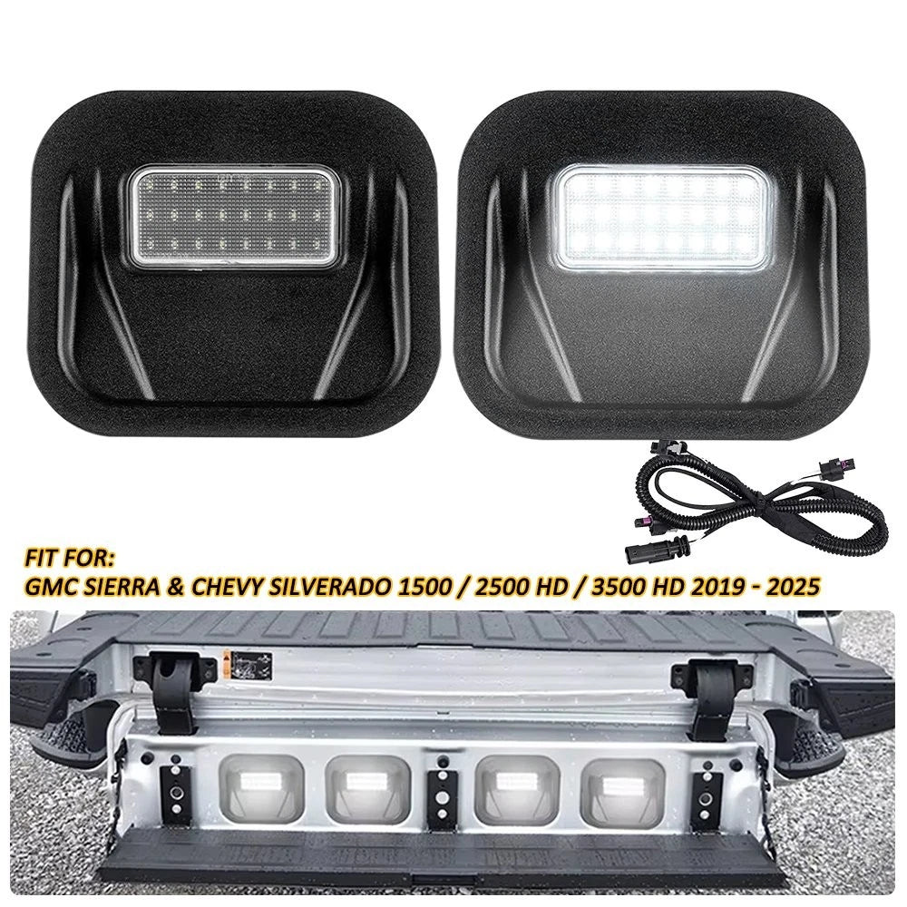 MultiPro Tailgate Step Light Kit for GMC Sierra 1500 2500 (2019–2025) 84347814