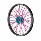 72x Pink Spoke Wraps for MX Motocross Dirt Pit Bike