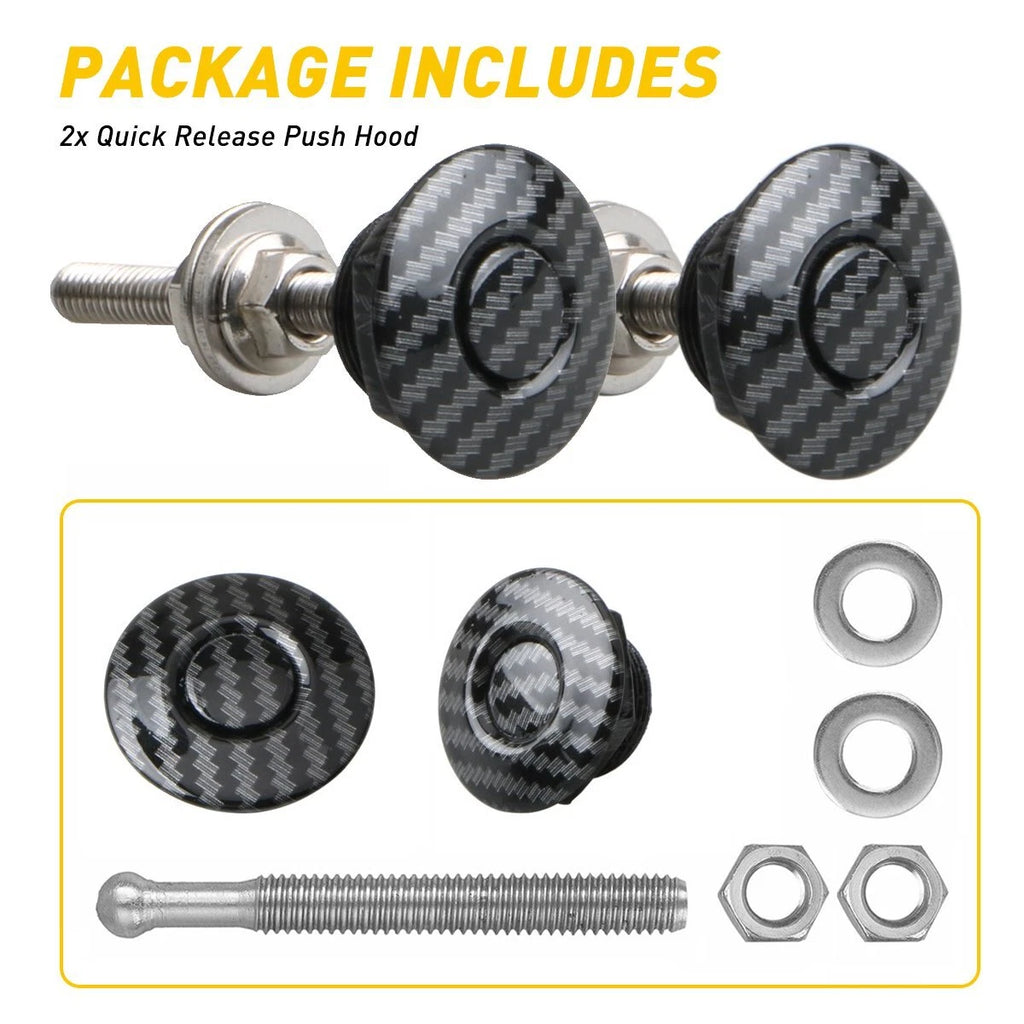 Quick Release Hood Pin Lock Clip for Make Model