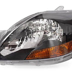 Headlight Assembly for Toyota Vios (2007–2013) Black Housing