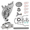 Timing Chain Kit with Cover, Oil & Water Pump for Cadillac GMC Chevrolet 5.3-6.2L