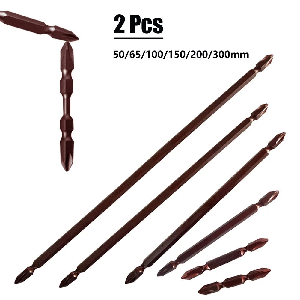 Double Head Electric Screwdriver Bit PH2 for Universal Use (50-300mm)