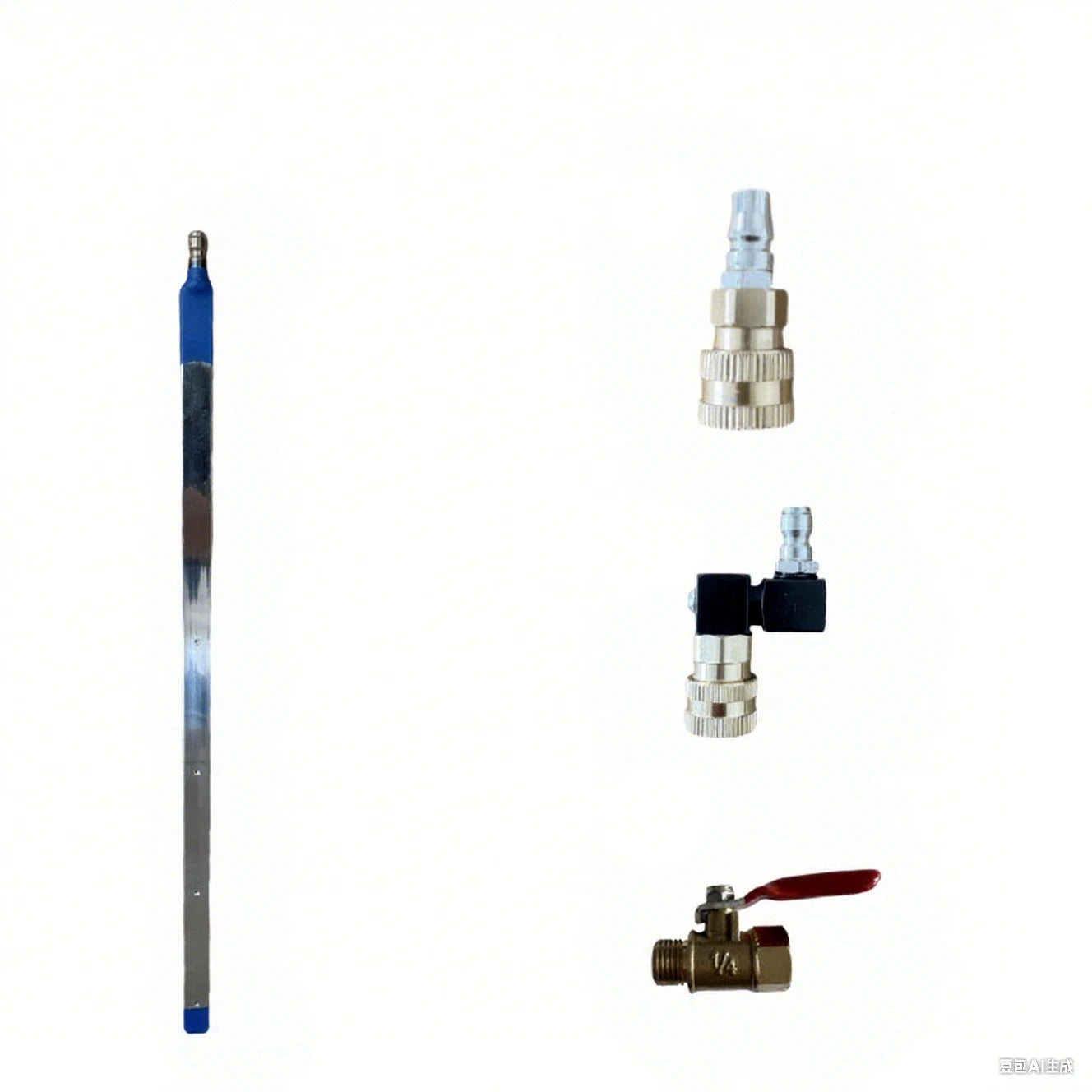 Water Tank Cleaning Tool with Swivel Head for Radiator and Condenser (60cm)