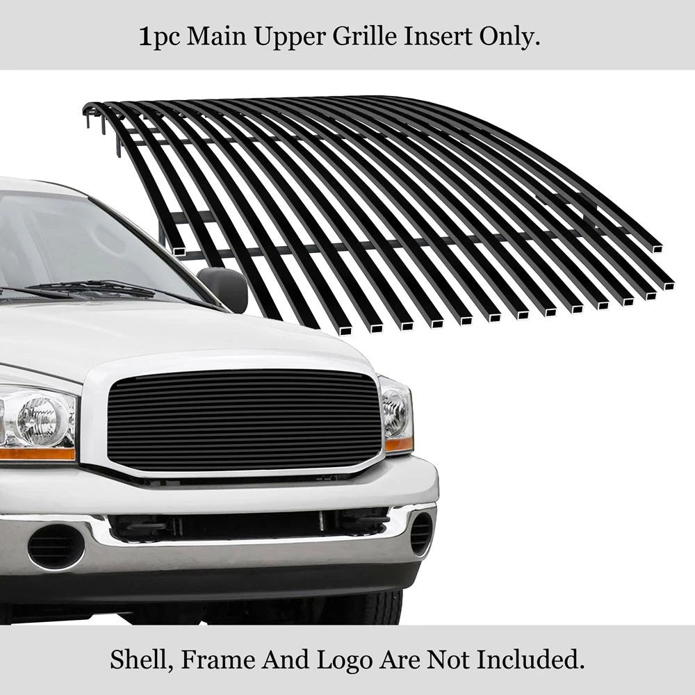 Stainless Black Billet Grille for Ram 1500/2500/3500 (2006-2009)