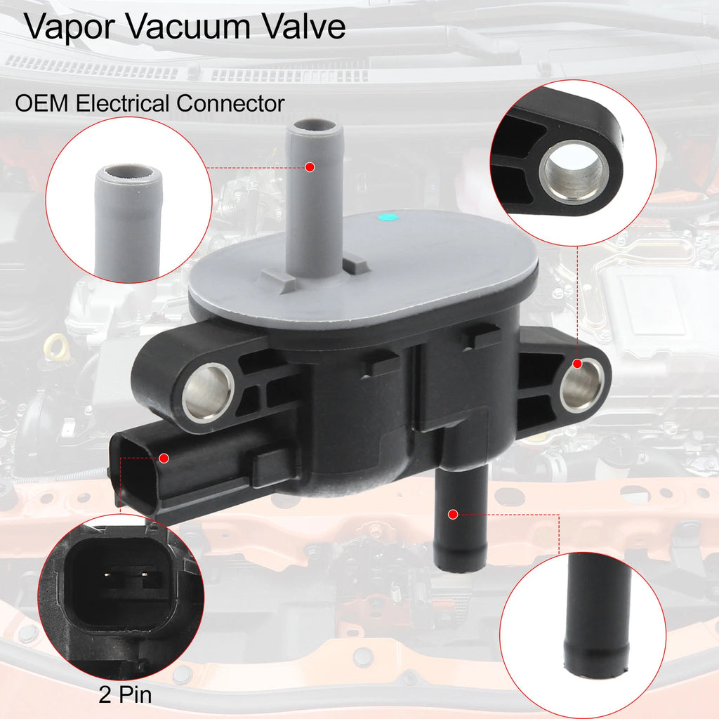 Vapor Canister Purge Valve for Honda Civic Accord Crosstour (2006–2015) 136200-7020