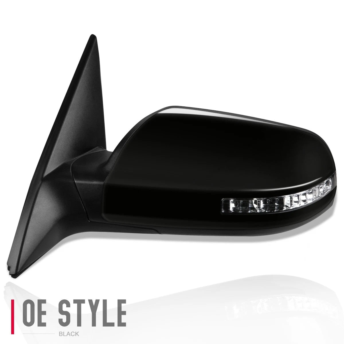 Power Heated Signal Door Mirror Left for Nissan Altima Sedan (2007–2012) NI1320164